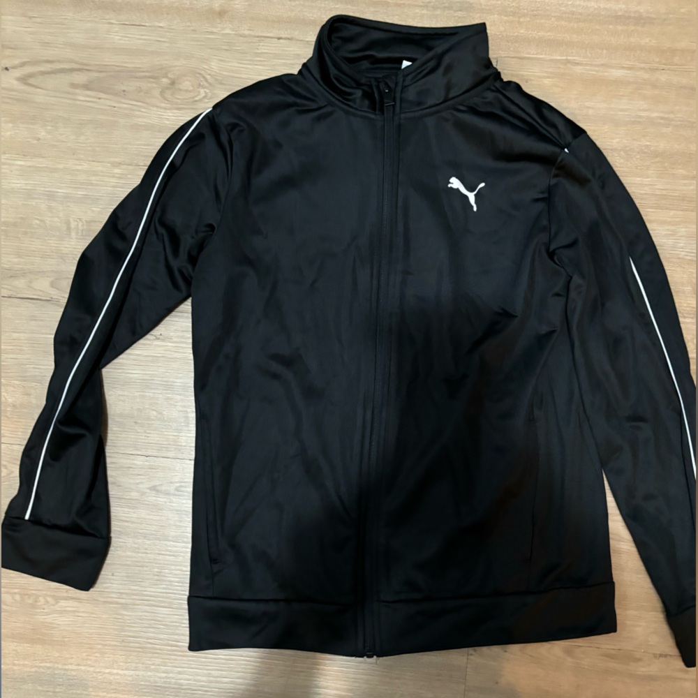 Puma Men's Black Track Jacket